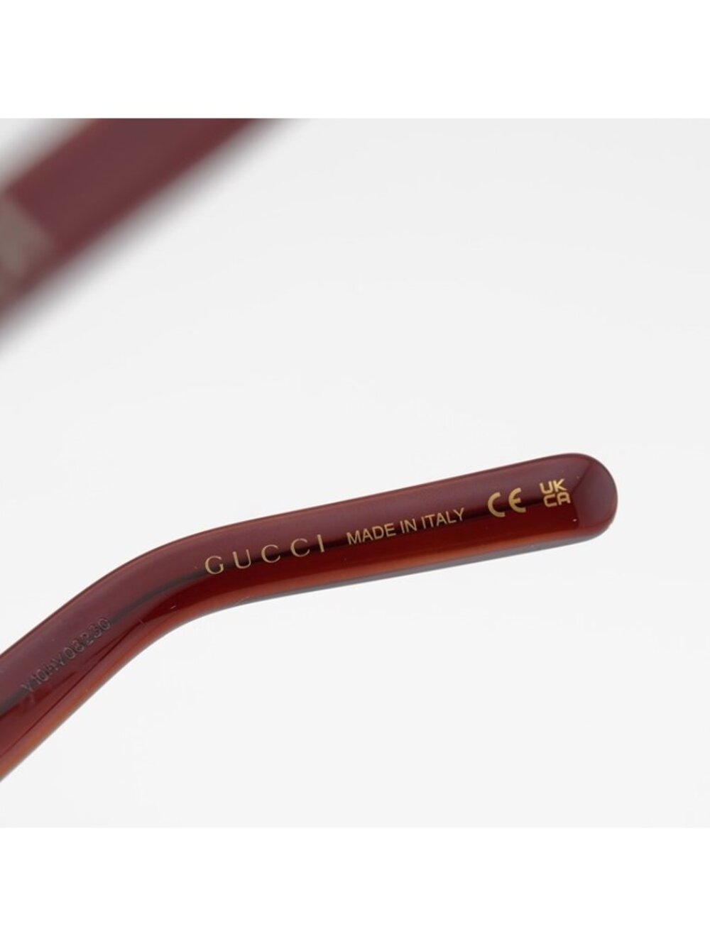 Gucci GG1724O 002 Eyeglasses Dark Havana 52mm Square Frame - Picture 7 of 10